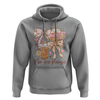 No Ice Please Hoodie Funny Coffee Lover Pro Immigration Political