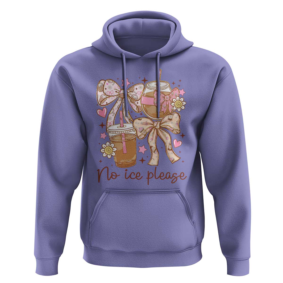 No Ice Please Hoodie Funny Coffee Lover Pro Immigration Political