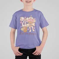 No Ice Please T Shirt For Kid Funny Coffee Lover Pro Immigration Political