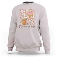No Ice Please Sweatshirt Funny Coffee Lover Pro Immigration Political
