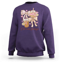 No Ice Please Sweatshirt Funny Coffee Lover Pro Immigration Political