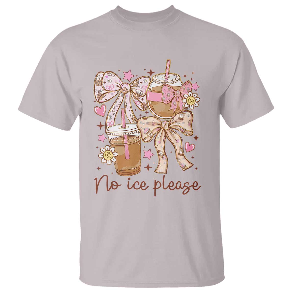 No Ice Please T Shirt Funny Coffee Lover Pro Immigration Political