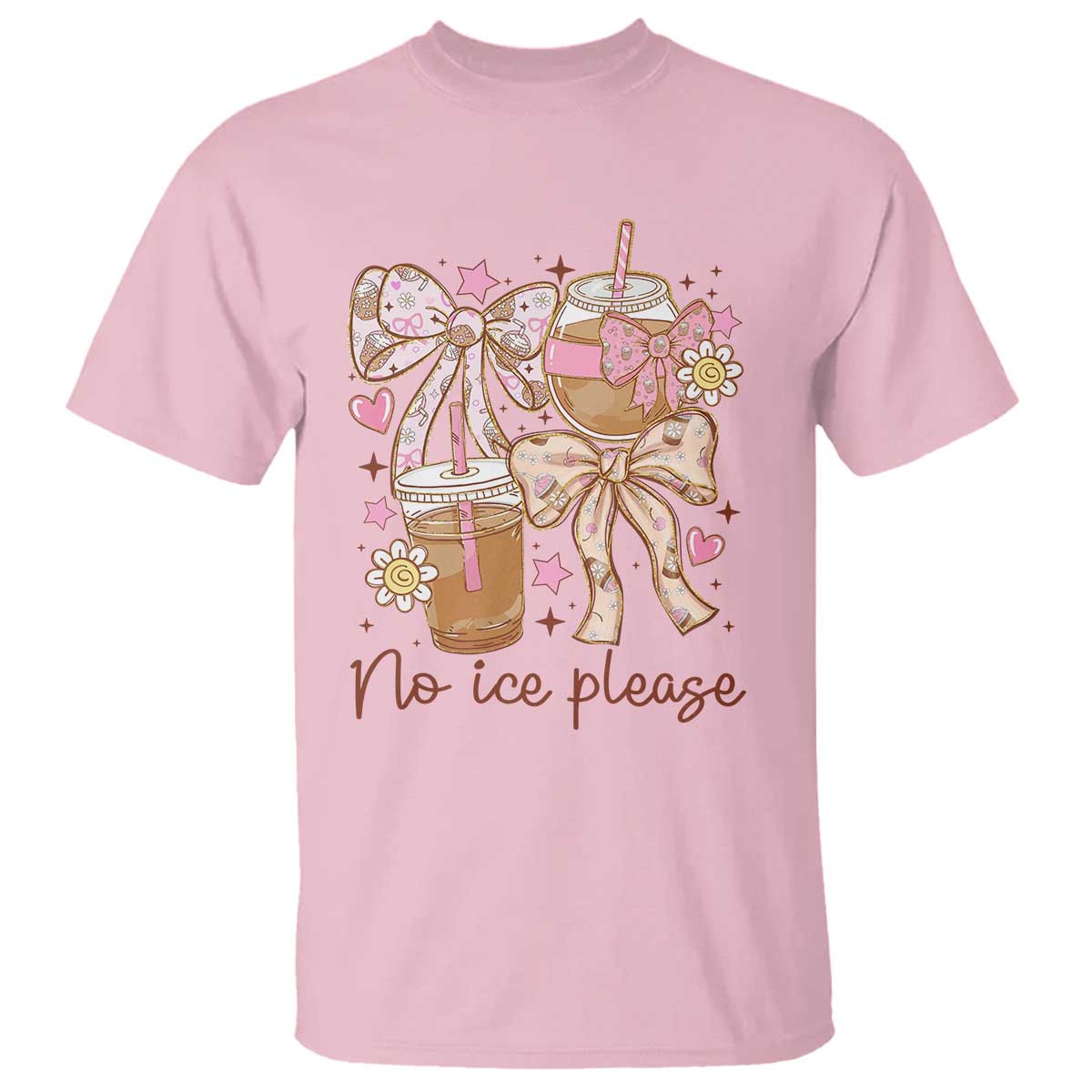 No Ice Please T Shirt Funny Coffee Lover Pro Immigration Political
