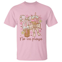 No Ice Please T Shirt Funny Coffee Lover Pro Immigration Political