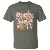 No Ice Please T Shirt Funny Coffee Lover Pro Immigration Political