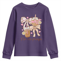 No Ice Please Youth Sweatshirt Funny Coffee Lover Pro Immigration Political
