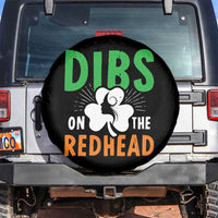 Funny Dibs On The Redhead St Patrick's Day Spare Tire Cover