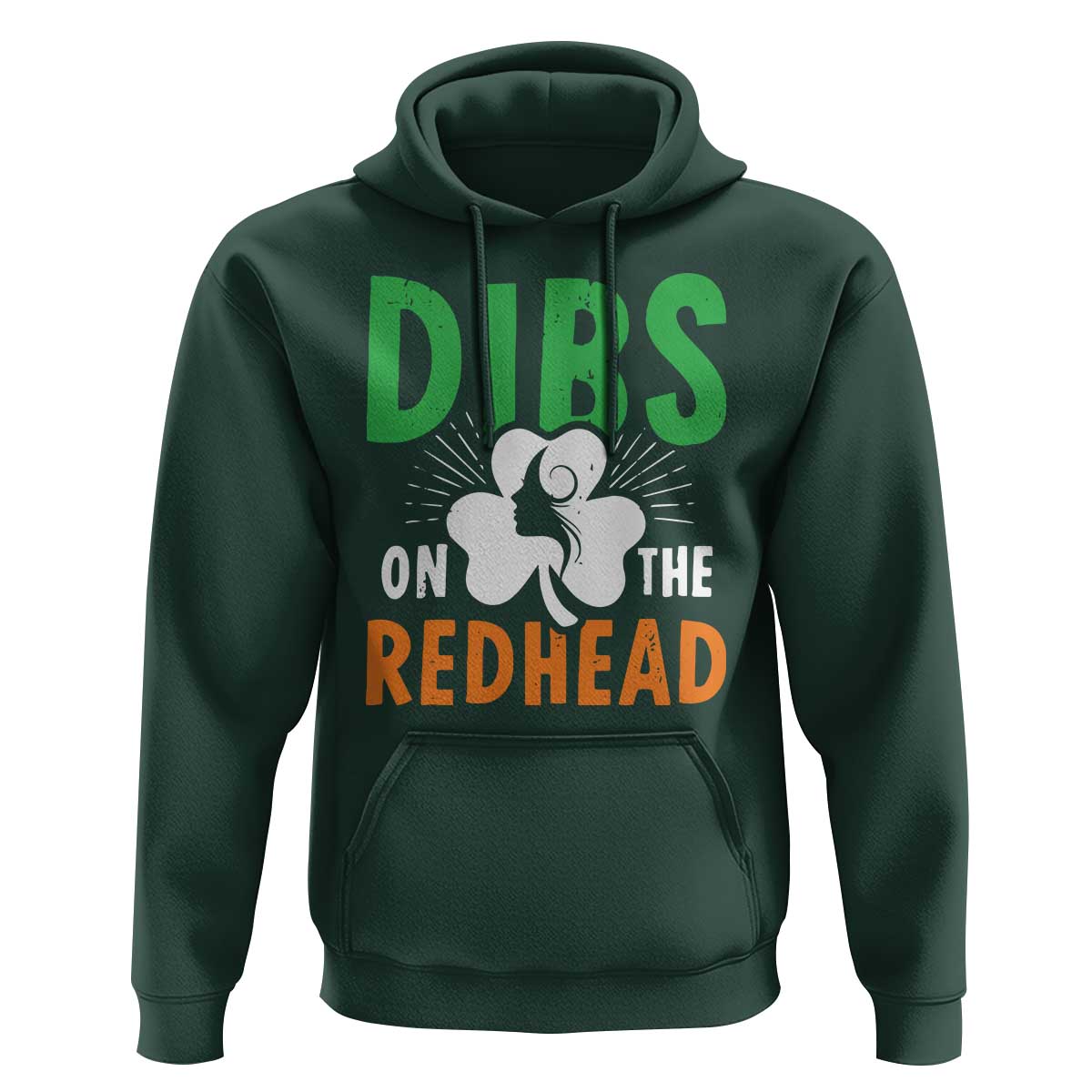 Funny Dibs On The Redhead St Patrick's Day Hoodie