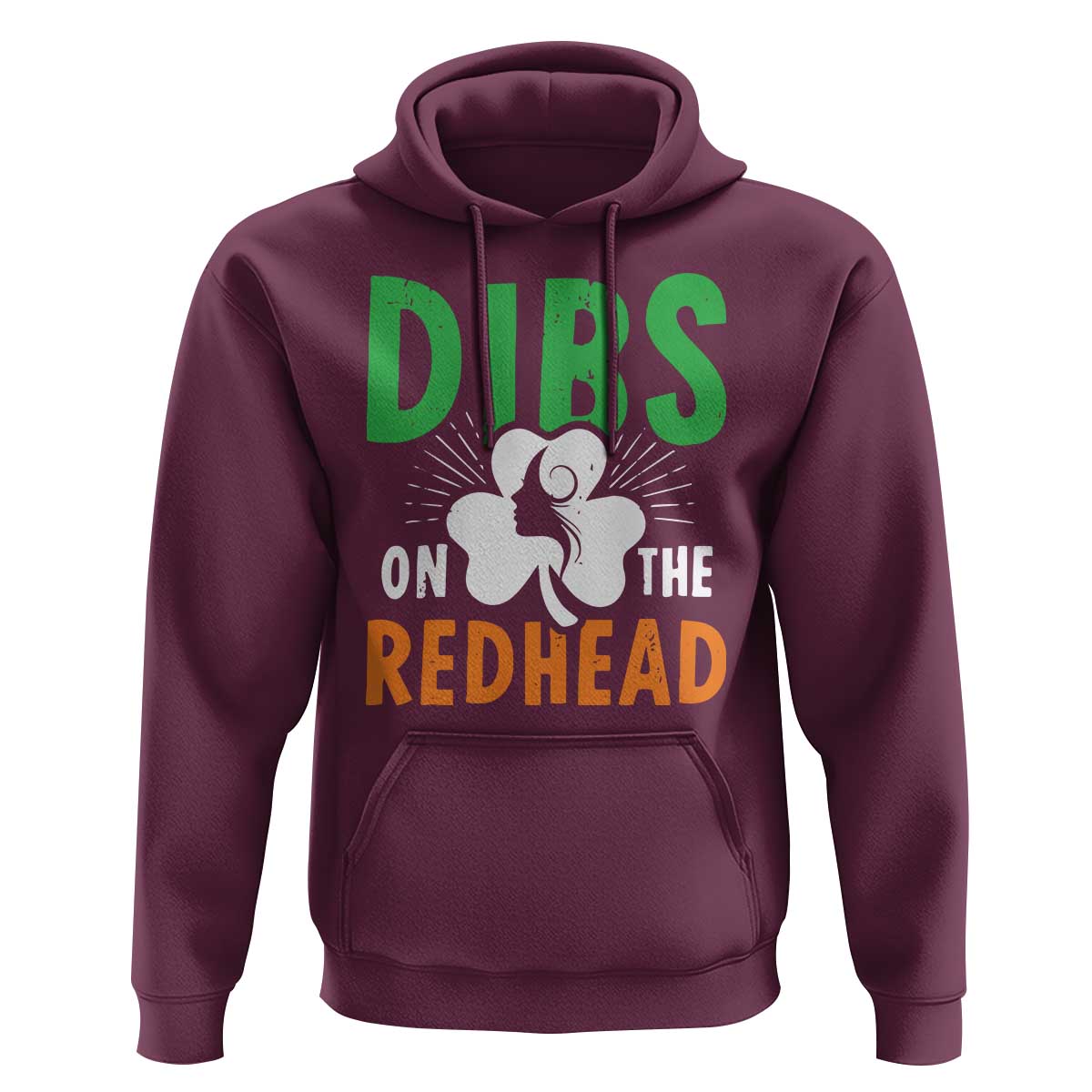 Funny Dibs On The Redhead St Patrick's Day Hoodie