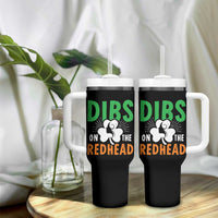 Funny Dibs On The Redhead St Patrick's Day Tumbler With Handle