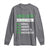 Funny Christian St Patrick's Day Long Sleeve Shirt Good Luck Mean Living Under Christ's Kindness