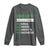 Funny Christian St Patrick's Day Long Sleeve Shirt Good Luck Mean Living Under Christ's Kindness