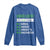 Funny Christian St Patrick's Day Long Sleeve Shirt Good Luck Mean Living Under Christ's Kindness