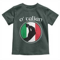 Funny O'Talian Toddler T Shirt St Patrick's Day Italian Pinched Fingers Shamrock