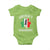 Funny St Patrick's Day Italian Baby Onesie Irish Fuhgeddaboudit Pisa Tower Shamrock