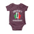 Funny St Patrick's Day Italian Baby Onesie Irish Fuhgeddaboudit Pisa Tower Shamrock