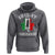 Funny St Patrick's Day Italian Hoodie Irish Fuhgeddaboudit Pisa Tower Shamrock