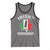 Funny St Patrick's Day Italian Tank Top Irish Fuhgeddaboudit Pisa Tower Shamrock