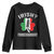 Funny St Patrick's Day Italian Youth Sweatshirt Irish Fuhgeddaboudit Pisa Tower Shamrock