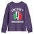 Funny St Patrick's Day Italian Youth Sweatshirt Irish Fuhgeddaboudit Pisa Tower Shamrock