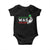 Funny St Patrick Was Italian Baby Onesie St Patrick's Day Italian Pinched Fingers Shamrock
