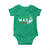 Funny St Patrick Was Italian Baby Onesie St Patrick's Day Italian Pinched Fingers Shamrock