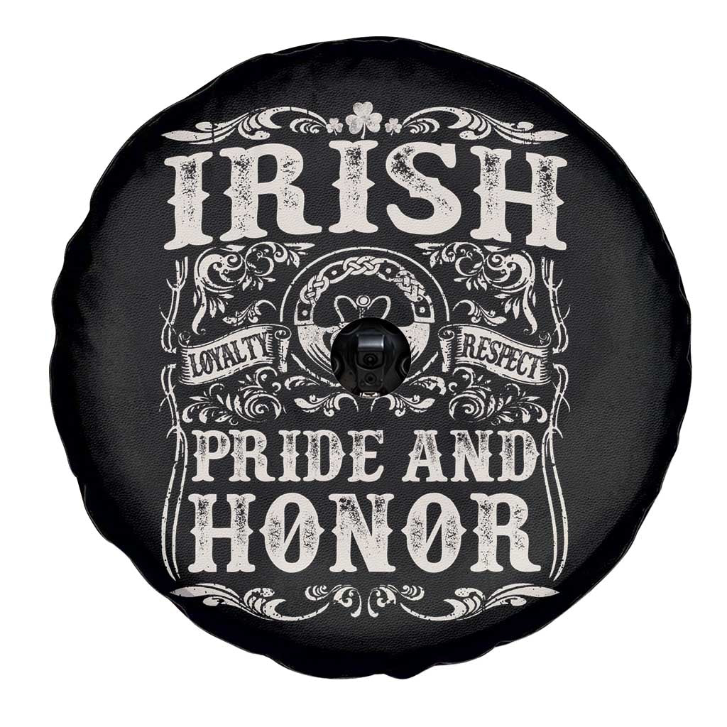 Irish Pride And Honor Spare Tire Cover Vintage Claddagh Ring Celtic Knot