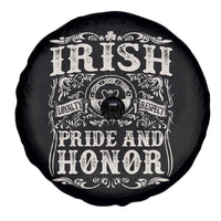 Irish Pride And Honor Spare Tire Cover Vintage Claddagh Ring Celtic Knot