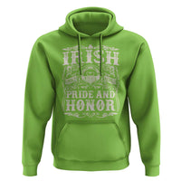 Irish Pride And Honor Hoodie Vintage Claddagh Ring Celtic Knot