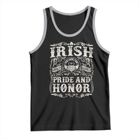 Irish Pride And Honor Tank Top Vintage Claddagh Ring Celtic Knot