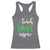 St Patrick's Day Teach Love Inspire Racerback Tank Top Teacher Shamrock