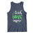 St Patrick's Day Teach Love Inspire Tank Top Teacher Shamrock