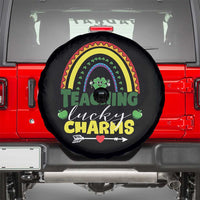 Funny St Patrick's Day Teacher Spare Tire Cover Teaching Lucky Charms