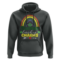 Funny St Patrick's Day Teacher Hoodie Teaching Lucky Charms