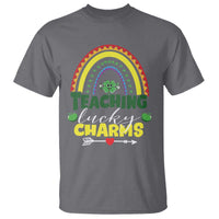 Funny St Patrick's Day Teacher T Shirt Teaching Lucky Charms