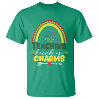 Funny St Patrick's Day Teacher T Shirt Teaching Lucky Charms