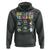 Funny St Patrick's Day Irish Teacher Hoodie One Lucky Teacher Lucky Era Shamrock