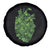 Funny St Patrick's Day Shamrock Heart Cardiac Nurse Anatomy Spare Tire Cover