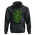 Funny St Patrick's Day Shamrock Heart Cardiac Nurse Anatomy Hoodie