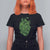Funny St Patrick's Day Shamrock Heart Cardiac Nurse Anatomy T Shirt For Women
