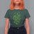 Funny St Patrick's Day Shamrock Heart Cardiac Nurse Anatomy T Shirt For Women