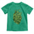 Funny St Patrick's Day Shamrock Heart Cardiac Nurse Anatomy Toddler T Shirt