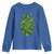 Funny St Patrick's Day Shamrock Heart Cardiac Nurse Anatomy Youth Sweatshirt