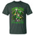Funny Hurling It's A Way Of Life T Shirt Leprechaun Shamrock Irish Sport