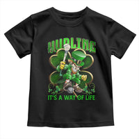 Funny Hurling It's A Way Of Life Toddler T Shirt Leprechaun Shamrock Irish Sport