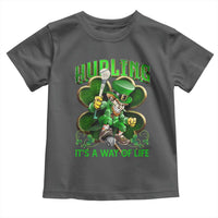 Funny Hurling It's A Way Of Life Toddler T Shirt Leprechaun Shamrock Irish Sport