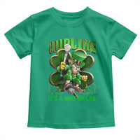 Funny Hurling It's A Way Of Life Toddler T Shirt Leprechaun Shamrock Irish Sport
