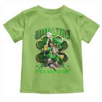 Funny Hurling It's A Way Of Life Toddler T Shirt Leprechaun Shamrock Irish Sport