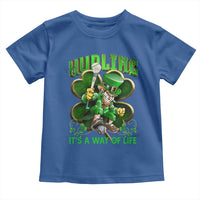 Funny Hurling It's A Way Of Life Toddler T Shirt Leprechaun Shamrock Irish Sport