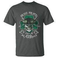 Funny Irish Pirate Full Of Blarrney Kiss Me For Good Luck T Shirt St Patrick's Day